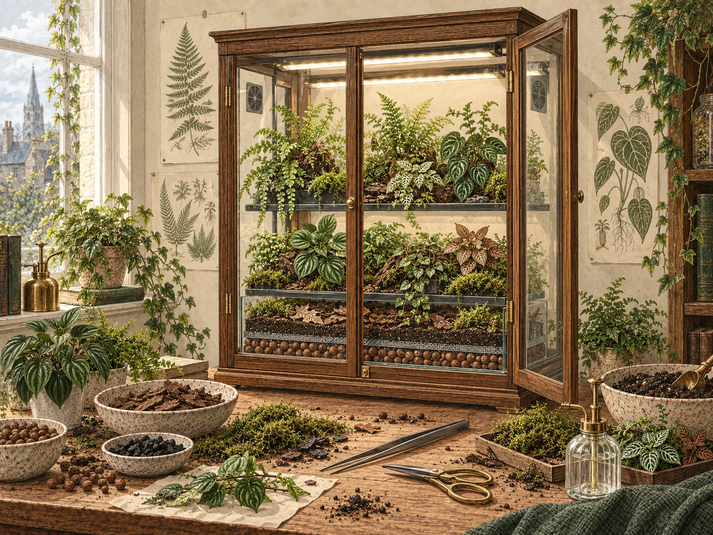 Setting Up a Cabinet Case